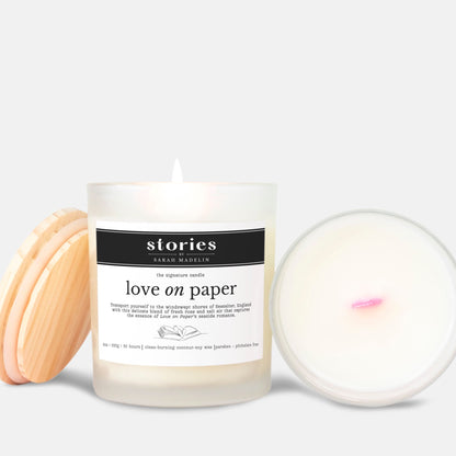 Love on Paper Signature Candle