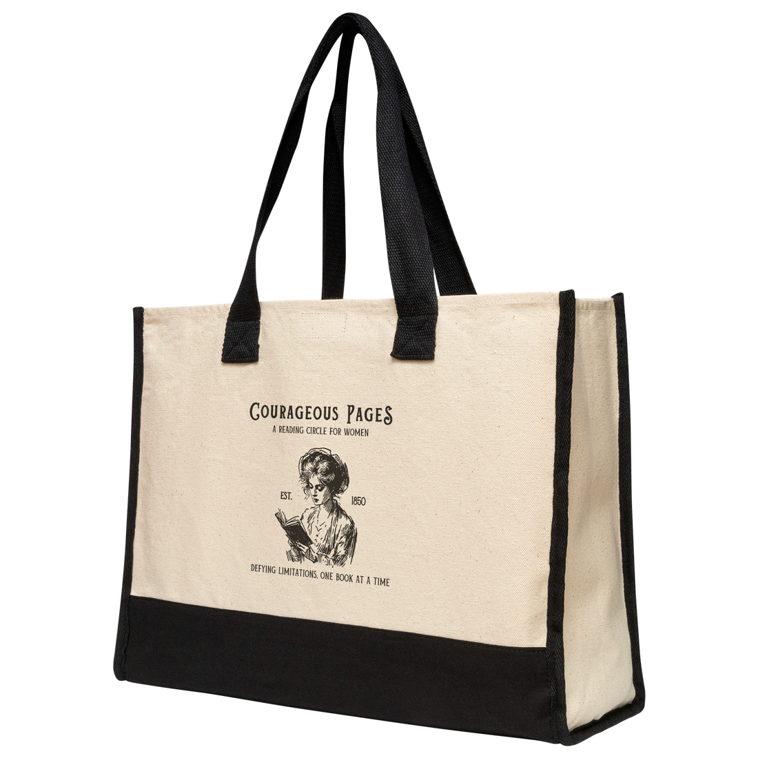 Courageous_Pages_Cotton_Tote_Bag_PremiumTote_MainAngle_Mockup.png