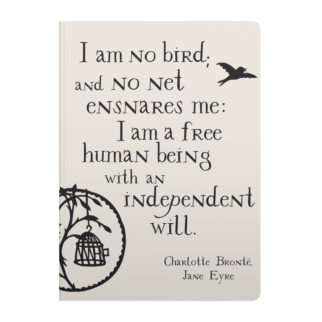 I_Am_No_Bird_Softcover_Notebook_Cover_Front_Mockup.png