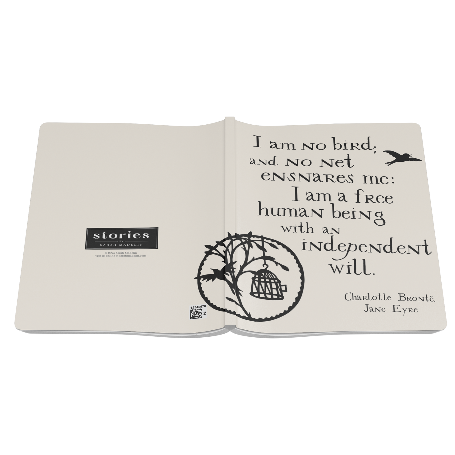 I_Am_No_Bird_Softcover_Notebook_Open_Cover_Flat_Mockup.png