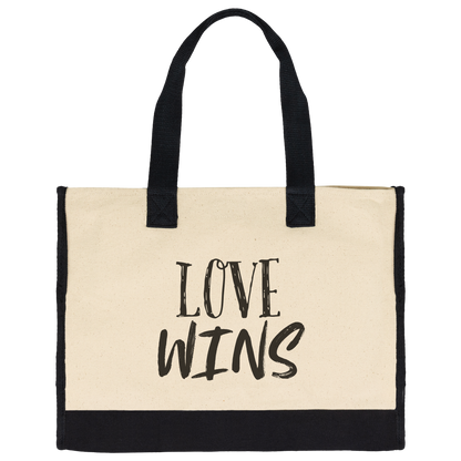 LOVE WINS Deluxe Tote